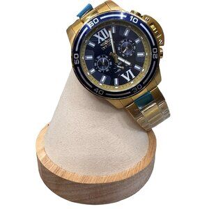 Invicta Mens Specialty Diver Watch Gold  Stainless 100M Water Resistant 15233